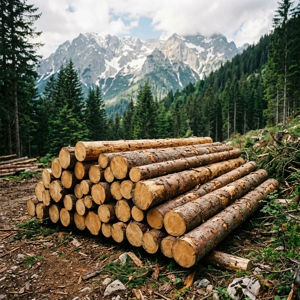Holz von Biber Holz