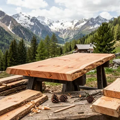 Holz von Biber Holz