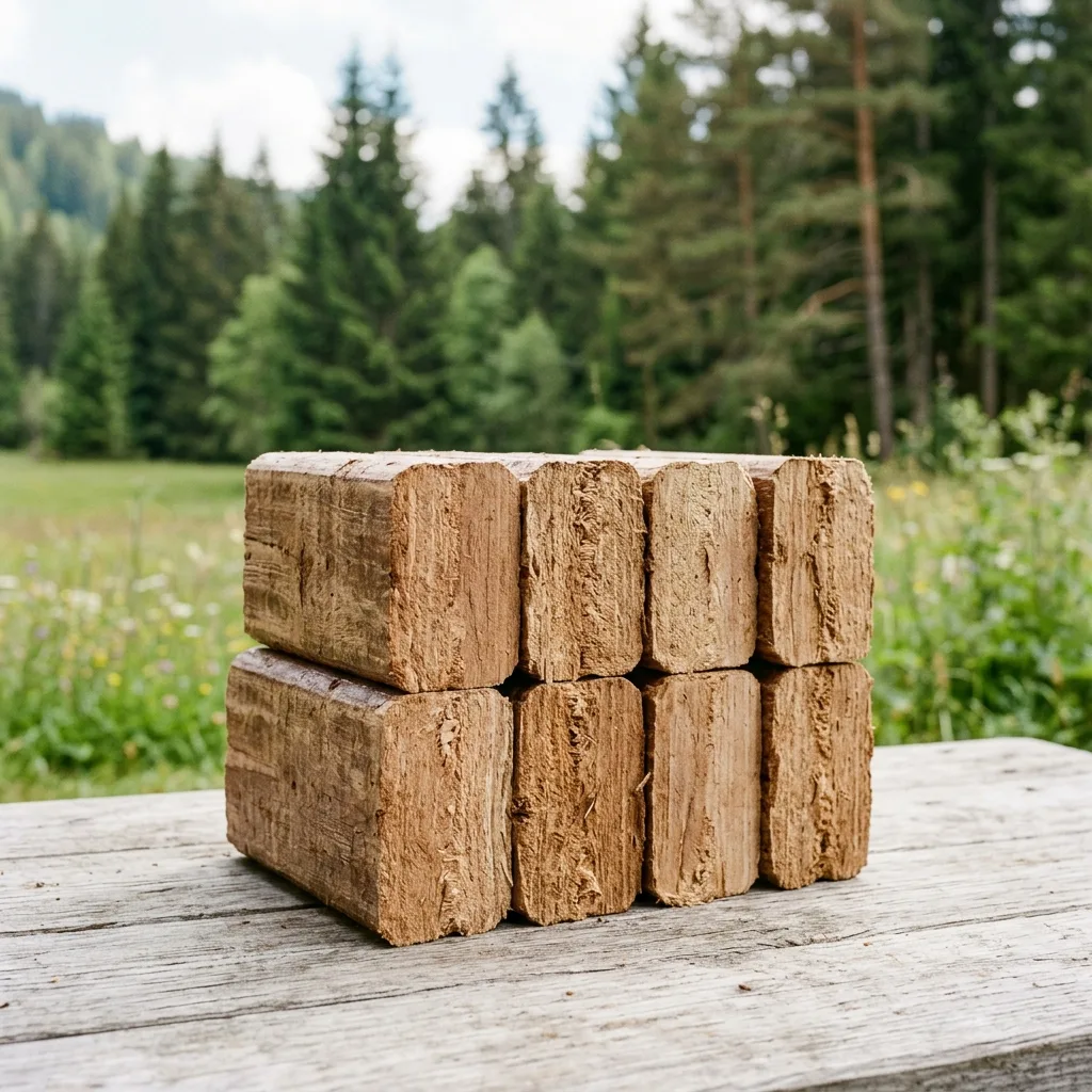 Spruce wood briquettes (RUF), 10 kg