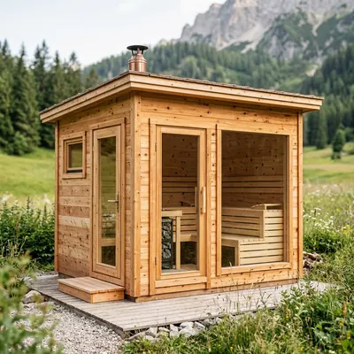 Saunahaus „Zirbenstube“