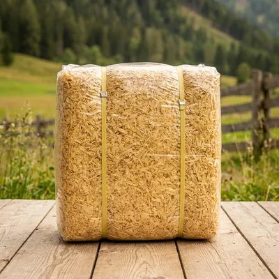 Hobelspäne als Einstreu, Ballen 20 kg