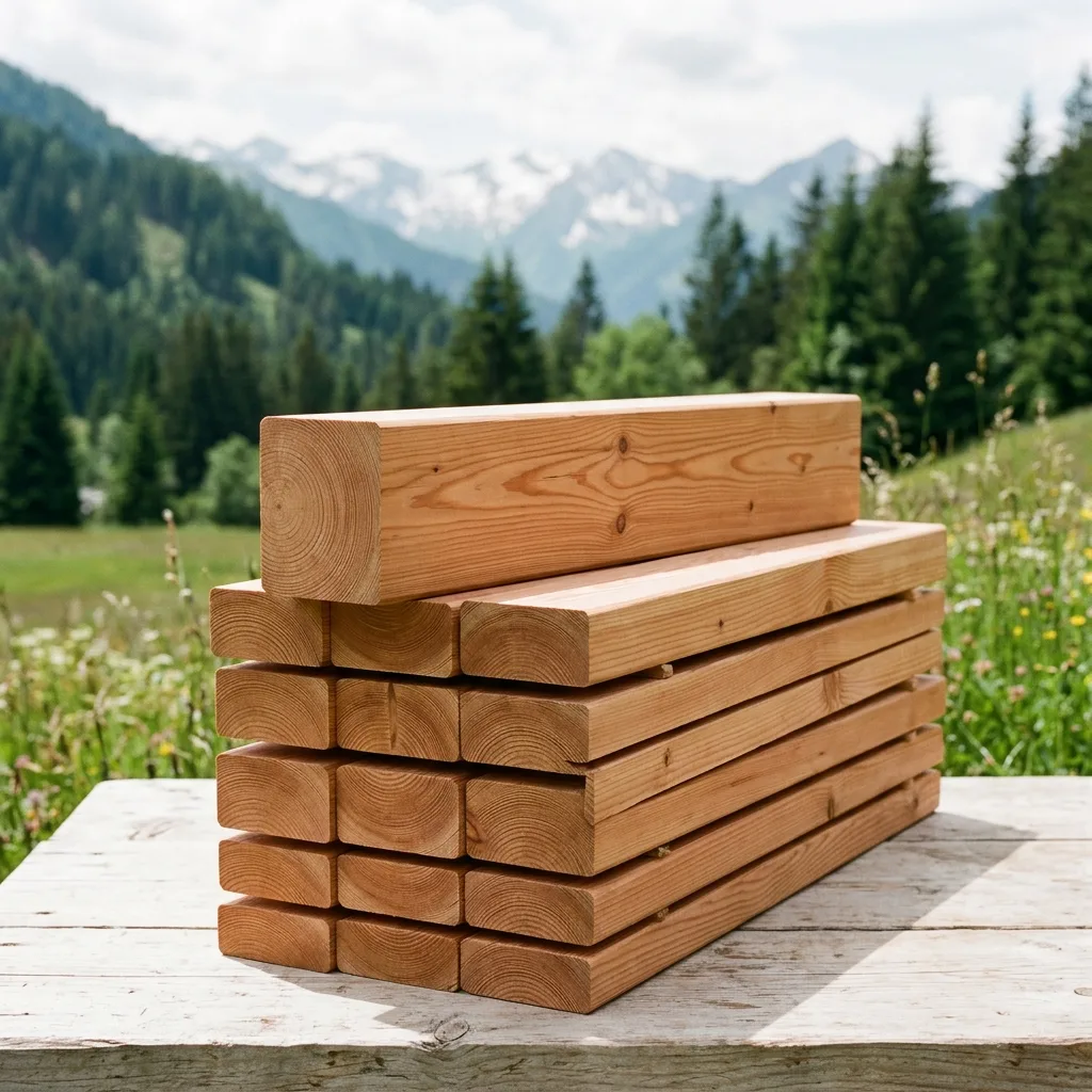 Konstruktionsvollholz Lärche