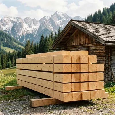 Konstruktionsvollholz (KVH)