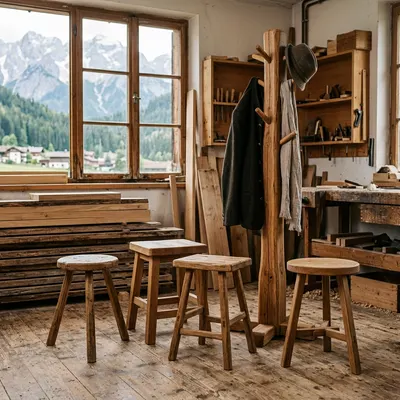 Hocker & Garderoben