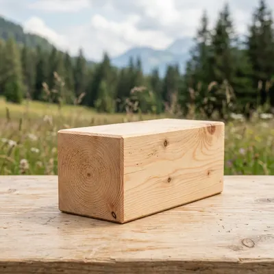 Zirbenkantel 60 × 60 mm