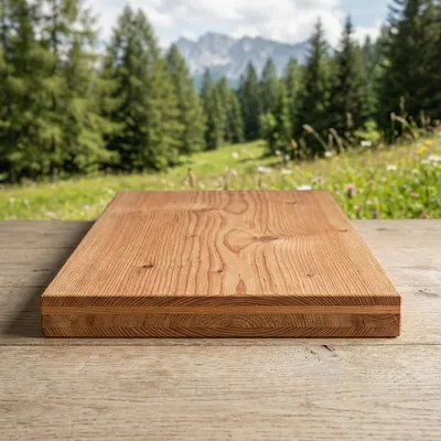 3-Schicht-Platte Lärche 27 mm, wetterfest